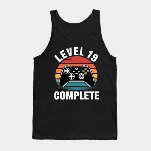 Level 19 Complete 19th Wedding Anniversary Tank Top